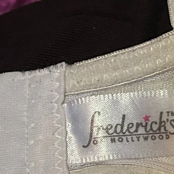 Frederick's of Hollywood Shimmering Silver Bra - Picture 4 of 4